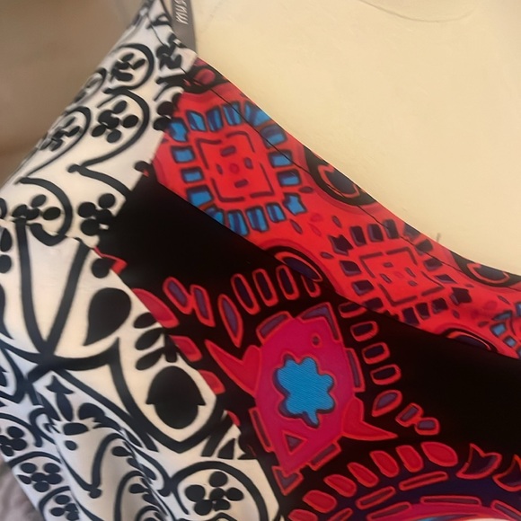 MUSE Red/Black Dress SZ 8 Y2K - Picture 5 of 16